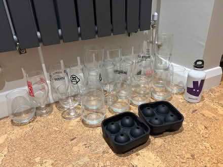 Photo of free Glasses and ice cube trays (Walthamstow / Higham Hill E17) #1