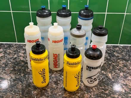 Photo of free Ten Bicycle Water Bottles (Weybridge KT13) #1