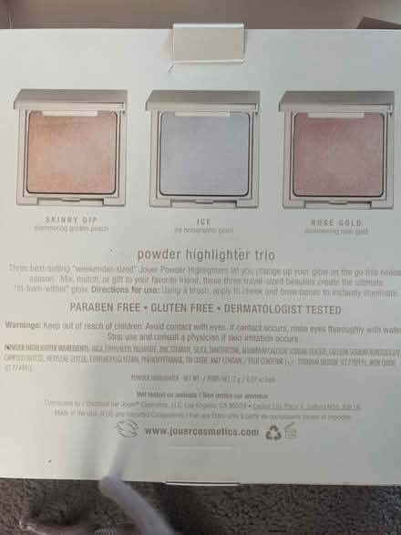 Photo of free Jouer Skinnydip highlighter duo (W12) #3