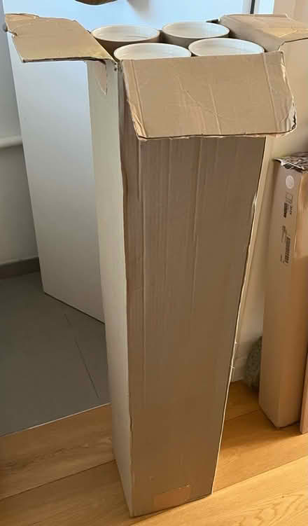 Photo of free 4x sturdy cardboard tubes + box (Angel N1) #1