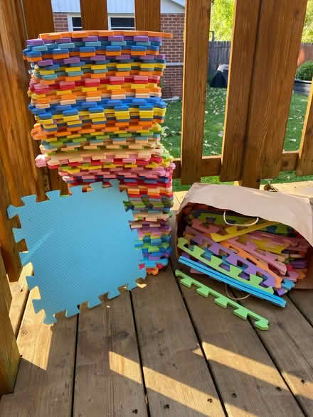 Photo of free Colorful foam tiles (Skokie) #1