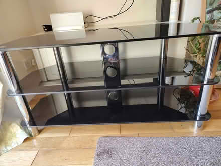 Photo of free Glass Table for TV | 3 Tier (Upper Holloway N19) #2