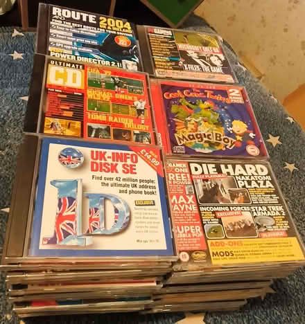 Photo of free Very old computer magazine sample CDs (from 1996-2004) (Kirkley NR33) #2