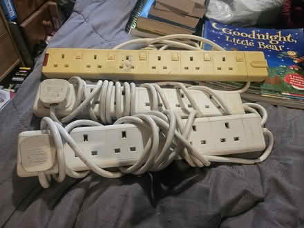 Photo of free 3 x 6 gang extension leads (Smiths Estate OX28) #1