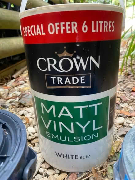 Photo of free White paint (University of Bath BA2) #2