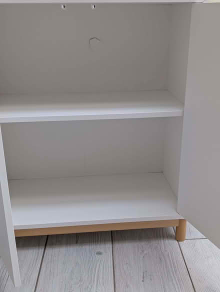 Photo of free IKEA EKET Cabinet w 2 doors and 1 shelf, white, 70x35x70 cm (Crowthorne RG45) #2