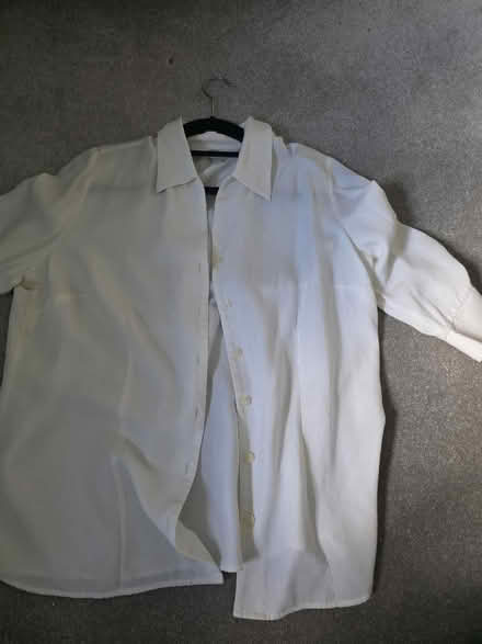 Photo of free Ladies cream shirt size M Petite (Woodend SK9) #1