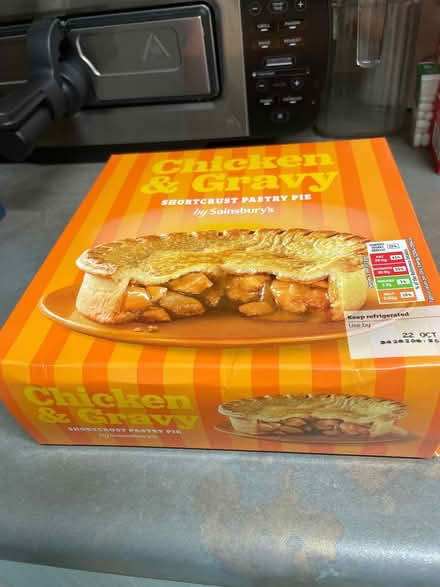 Photo of free Sainsburys family Chicken pie (Kingsteignton TQ12) #1