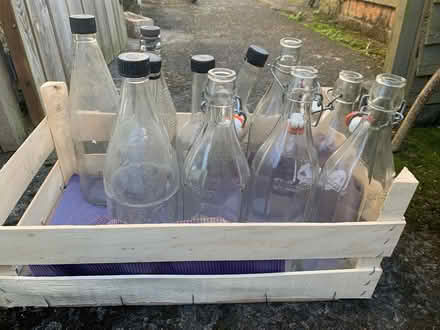 Photo of free Large glass bottles (Dunfermline KY12) #1