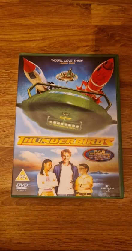 Photo of free Thunderbirds DVD (DE21 spondon) #1