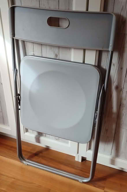 Photo of free Grey Folding Chair (Tolworth KT6) #2