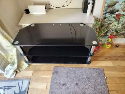 Photo of free Glass Table for TV | 3 Tier (Upper Holloway N19) #1