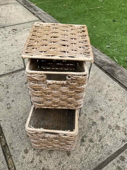 Photo of free Small Two Drawer Storage Unit (RG30 Tilehurst) #2