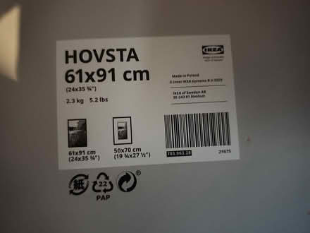 Photo of free x8 IKEA HOVSTA large photo frames (Willowbrook Park OX11) #1