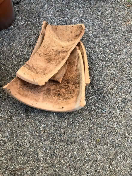 Photo of free Large broken plant pot (Northfield B31) #1