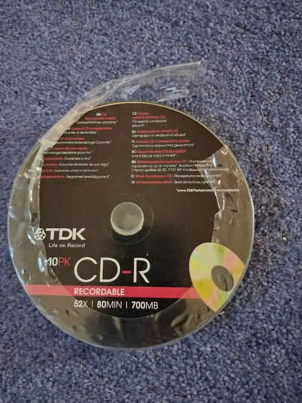 Photo of free 9 recordable CD-R disks (Cheadle Hulme SK8) #1