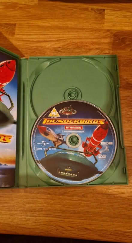 Photo of free Thunderbirds DVD (DE21 spondon) #2