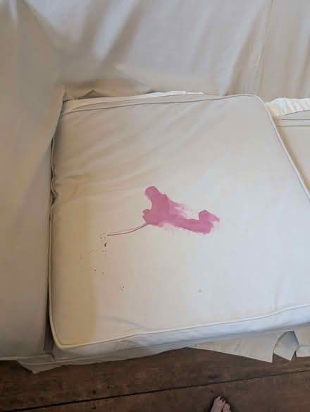 Photo of free Cream sofa (Ufford IP13) #4