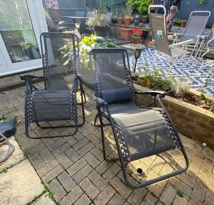 Photo of free Reclining garden chairs (Purley on Thames RG8) #2
