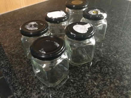 Photo of free Small glass jars in 3 sizes (Norton juxta Twycross CV9) #1