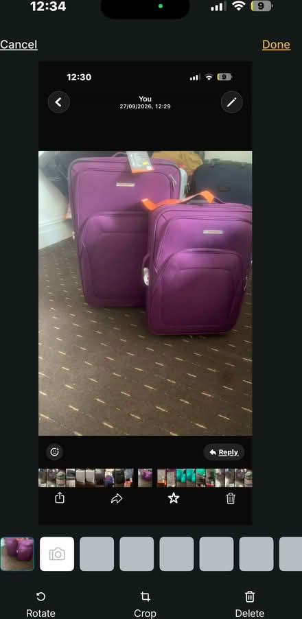 Photo of free Suitcase (Four Lane Ends BB1) #3