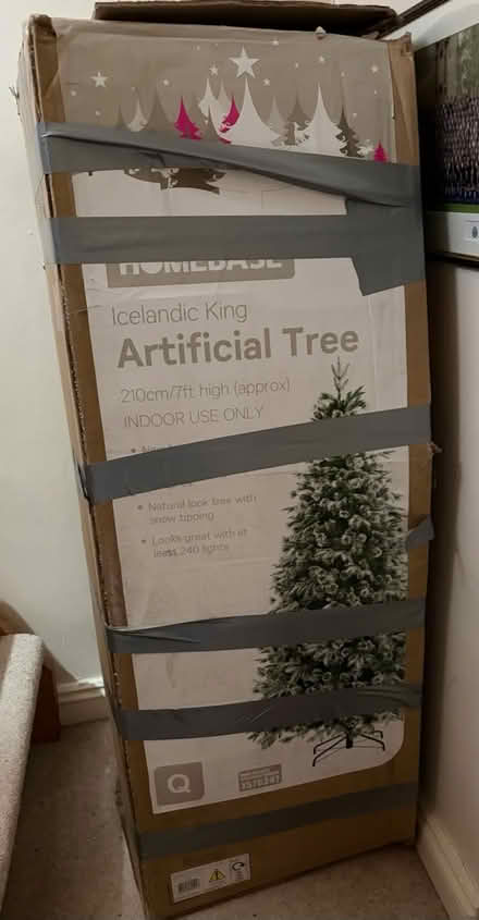 Photo of free Homebase 7 ft Xmas Tree (Hitchin Herts SG4) #1