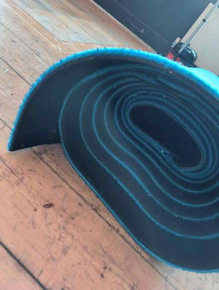 Photo of free 10m x 2m carpet with rubber mat backing - Used condition (Fort Pitt ME4) #3