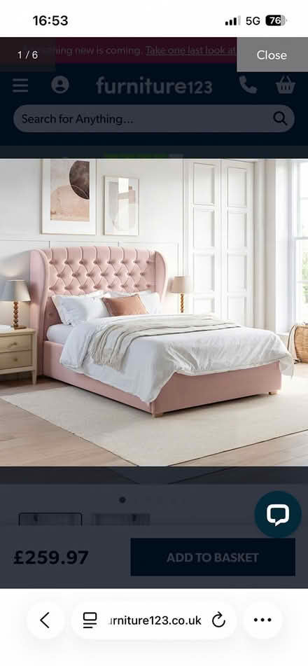Photo of free King size ottoman bed frame (Walton on the naze CO14) #1