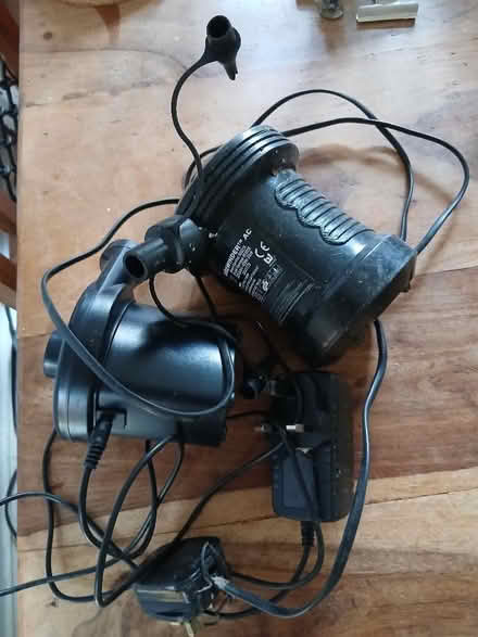 Photo of free Plug in pumps for air beds paddling pool etc. (Lexden CO3) #1