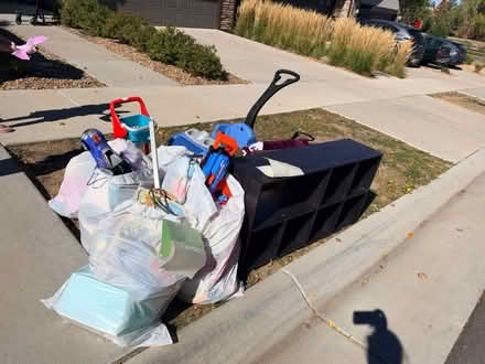 Photo of free Toys, shelf, blanket (On street) #1