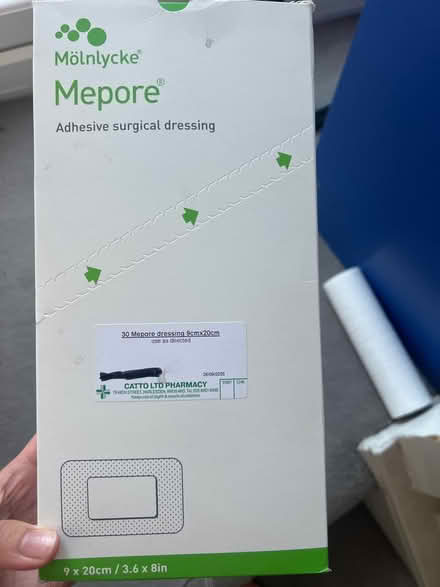 Photo of free Large unopened surgical dressings (W12) #1