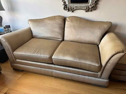 Photo of free Sofa set (3+2 seater and storage footstool) (Brunswick Park N14) #2