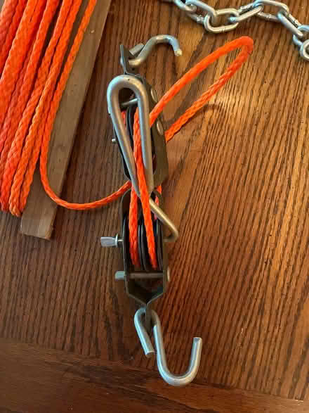 Photo of free Hoist/pulleys to lift heavy items (Park-Monroe Neighborhood) #2