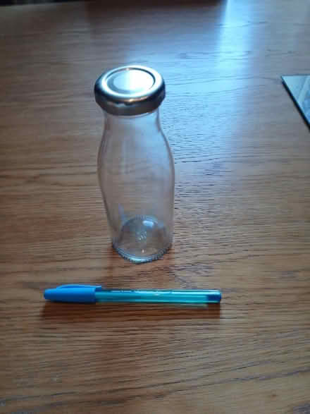 Photo of free Milk bottle style with lid (Parkhead EH11) #1