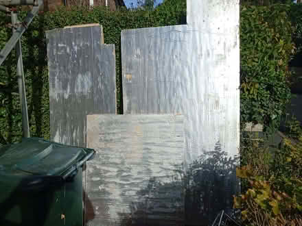 Photo of free large pieces of Used 25mm celotex type insulation (Malvern Link WR14) #1