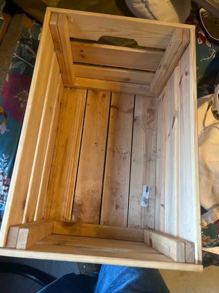 Photo of free Ikea Wooden Crate (Grangetown CF11) #2