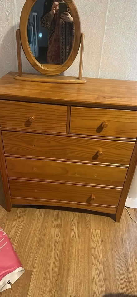Photo of free Oak Chester/dresser (Ts18) #3