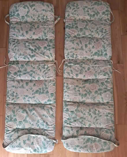 Photo of free Well used sunlounger cushions (Arundel BN18) #1