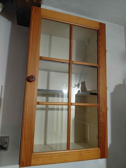 Photo of free Glass fronted wall cabinets (HX7) #1