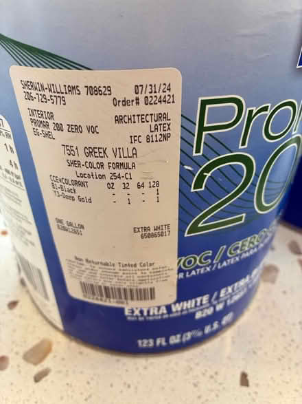 Photo of free Unopened White Paint (North Seattle (Roosevelt)) #1