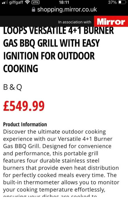 Photo of free Stainless steel BBQ (Coleridge Ward CB1) #2