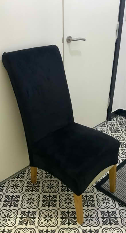 Photo of free Faux leather chairs x2 (Erith DA8) #1