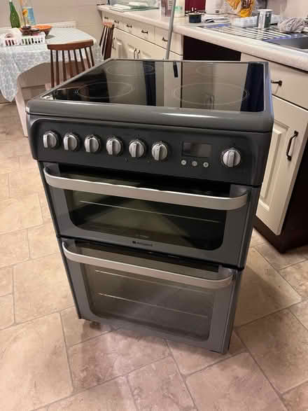 Photo of free Hotpoint freestanding electric cooker with 2 ovens / grill (Scholes LS15) #1