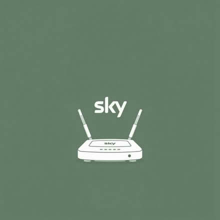 Photo of free Sky broadband router, DSL phoneline (EH6) #1
