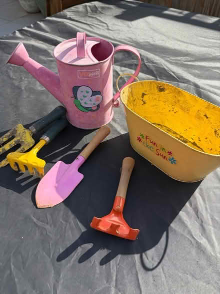 Photo of free Kids gardening set (West Bergholt CO6) #1