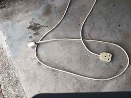 Photo of free Extension lead white (Waterlooville PO8) #1