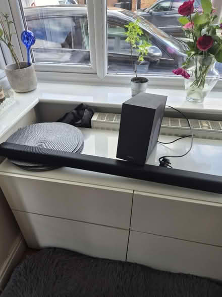 Photo of free Hitachi Sound bar and subwoofer (Shavington CW2) #2
