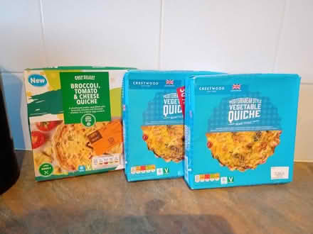Photo of free Frozen quiche (Orton Goldhay PE2) #1
