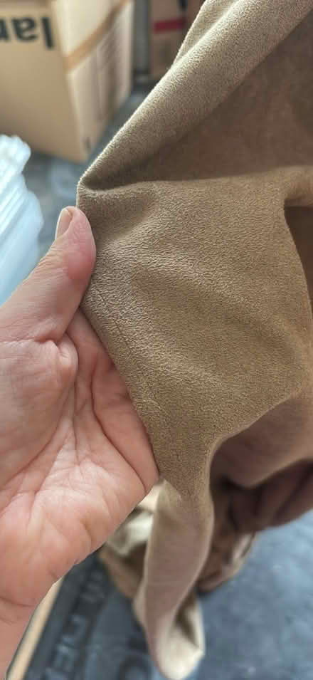 Photo of free Faux suede pair curtains (CB21) #3