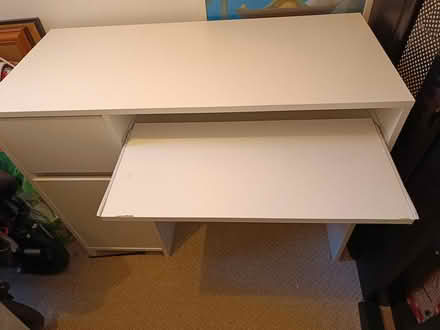 Photo of free White desk (Fairwater CF5) #2